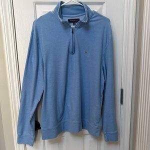 Crown & Ivy light blue Heather quarter zip